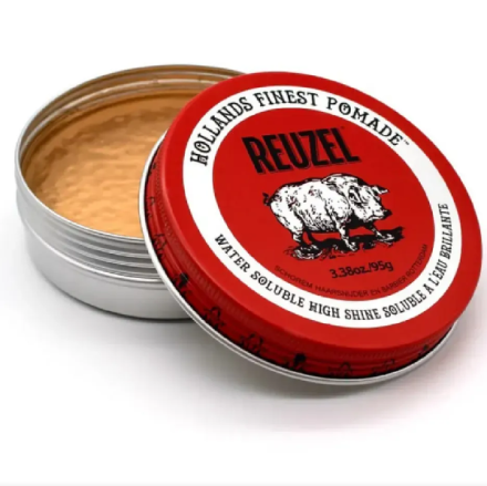 Фото товару: Помада для укладання волосся Reuzel Red Water Soluble High Sheen 95 г