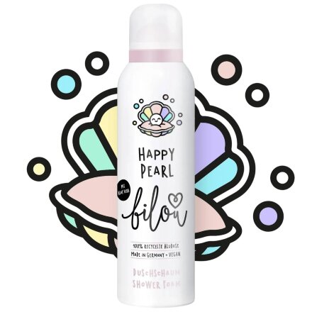 Фото товару: Пінка для душу Bilou Happy Pearl 200 мл