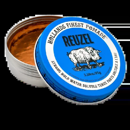 Фото товару: Помада для  укладання волосся Reuzel Blue Water Soluble High Sheen Pomade 95 г
