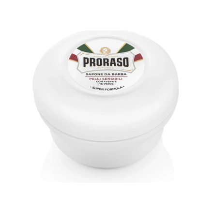 Фото товару: Мило для гоління Proraso Shaving Soap Jar Sensitive Green Tea 150ML